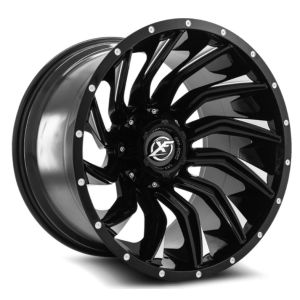 Aluminum Alloy 6 Hole 4x4 Off Road Rims With Chrome Rivetrs