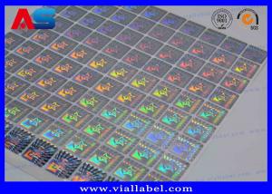 China Tamper Evident QR Code Serial Number 3D Holographic Stickers on sale