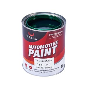 Customizable Color 2K Solid Paint with Acrylic Resin for High Gloss Automotive