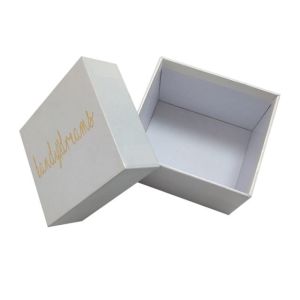 Cheap Hot Stamping Lid Base 21x7x5.5cm Cardboard Packaging Box for sale