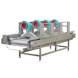 SS304 Food Processing Machinery , 500kg/h Air Dry Fruit Machine