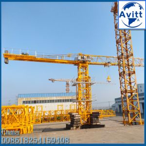 Cheap QTZ63 PT5013 Topless Tower Crane Freestanding Height 30m With 1.6*2.5M Split Type Mast for sale