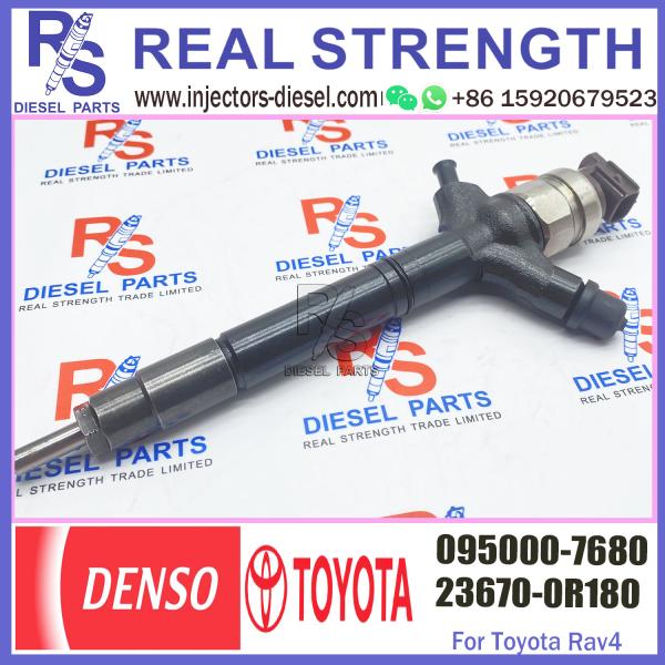 Diesel Fuel Injection Nozzle 095000-7680 Common Rail Injector 23670-0R180 For TOYOTA 1AD-FTV 2AD-FTV