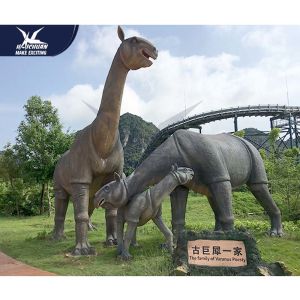 Lifelike High Simulation Realistic Dinosaur Models For Outdoor Theme Park