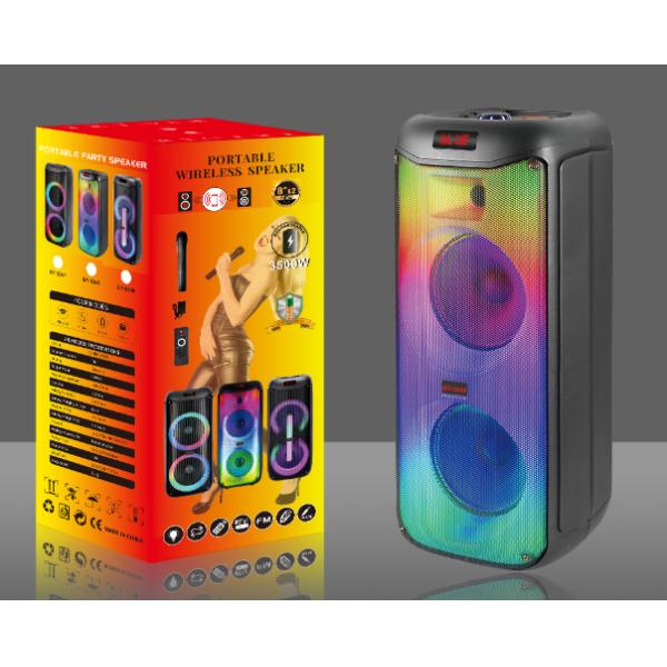 Quality 8" Woofer Portable Party Speaker with LED Lighting and Bluetooth Connectivity for Portable Party Sound from Temeisheng wholesale