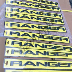Durable 4x4 Body Kits Matte black sticker 3M Plastic Ranger Original Logo Mark