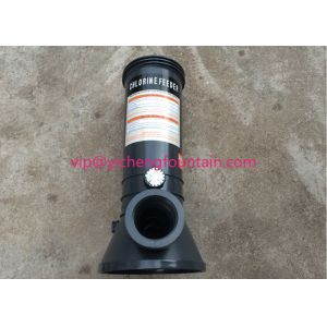 Cheap 1.5&quot; Connection Pool Control System Chlorine In - Line Chemical Feeder Deep Grey Color For 4kgs for sale