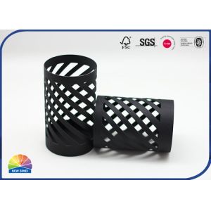 China Black Customized Special Paper Packaging Tube Hollow With Inner Tray on sale