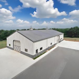 Versatile Steel Structure Warehouse Weather Resistant Steel Frame Building