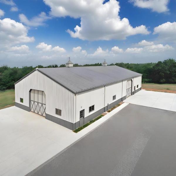 Versatile Steel Structure Warehouse Weather Resistant Steel Frame Building