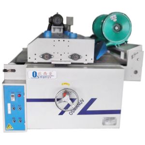 Spot Roller Uv Coater For Digital Printing / Dust Removal Machine 5m/Min L650mm