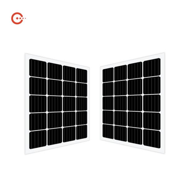 Quality Rixin CE BIPV Solar Panels Transparent Glass Monocrystalline PV Module wholesale