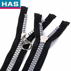 Silver Plastic Special Shiny Teeth Zipper Tailoring Accessories Sewing Plastic