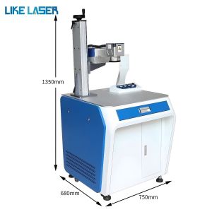 High Precision N95 3W 5W 10W PCB Glass Plastic UV Laser Etching Machine