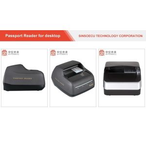 Visible Illumination Sinosecu e-Passport Reader and Scanner with 24 Bit Colour