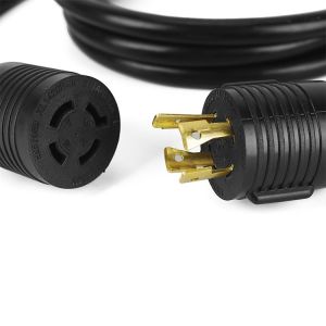 L14-20R Generator Extension Cord Heavy Duty Generator Locking Power Cord 10FT