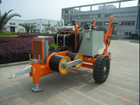 China 40KN Hydraulic Cable Puller for Overhead Stringing Projects - Heavy-Duty Cable Pulling Tools on sale