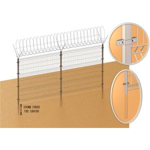 3D V Mesh Fencing