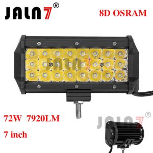 72W 7920LM OSRAM 7 INCH 8D LED LIGHT BAR JALN7