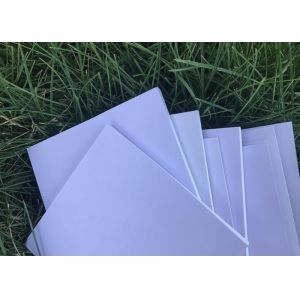 4mm White Expanded PVC Foam Board , Signature High Density Foam Sheets