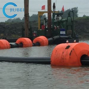 High Density Polyethylene Floating Marine Dredging Pipeline 15MPa Tensile