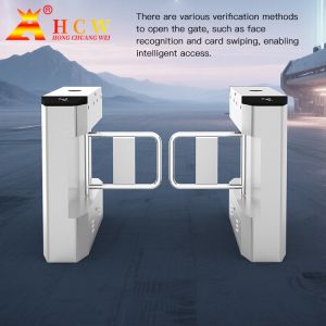 Full-Automatic Pedestrian Channel Fast Swing Gate with Face Recognition Support