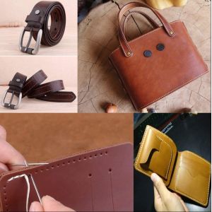 400g Texturized Polyester Wax Bonded Braided Thread for Leather Sewing Thread