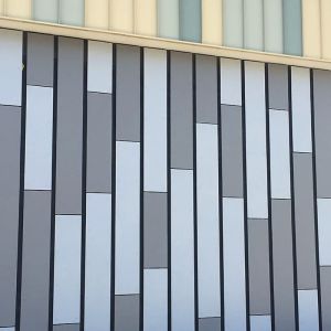 Customized Colors Fiber Cement Board for Theatre Exterior Wall Panels Building