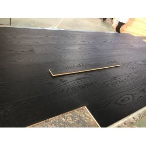 100% Pure Black Oak Multi-Layers Engineered Wood Flooring