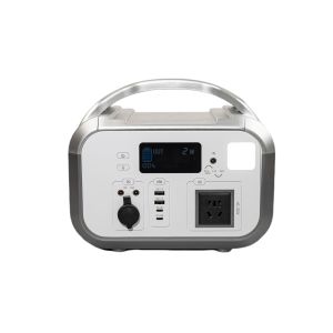 LED Flash Light Recharge Lifepo4 Cylindrical With 3 AC Outlets Battery Power