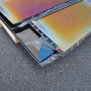 3/8" 316 Ss Plate 5mm 2b Ba Hl 8K Finish 904l 410 430 2205 2507