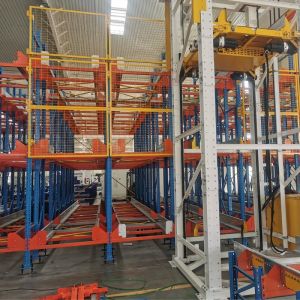 Durable Steel Customized Radio Shuttle Rack Pallet Racking for Warehouse