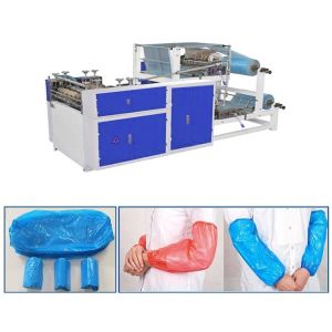 Cheap High Quality Fully Automatic PE Plastic Sleeves Making Machine for sale