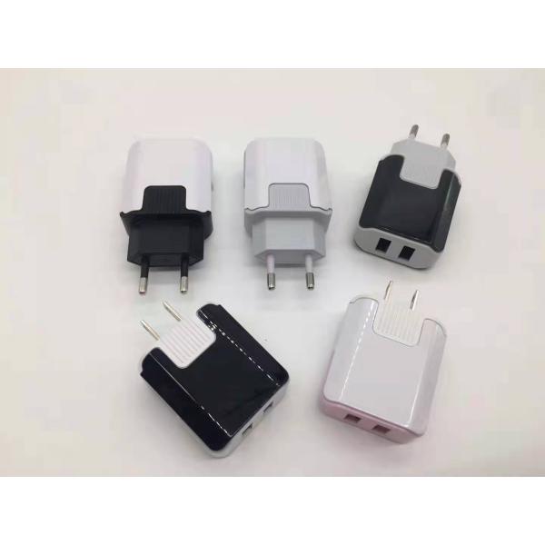 2.1Amp EU Plug Multi USB Travel Charger, USB Wall Charger For Huawei,Google Black