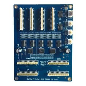 Tx800 Double Head Inkjet Printer Board Better Printer Anti Collision For Wall