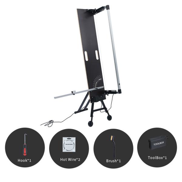 Quality Single Table 200W Hot Wire Foam Cutter With Metal Tubes wholesale