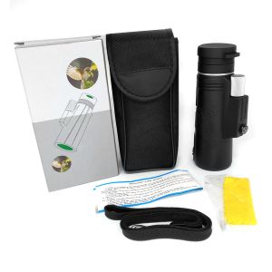 10x42 Cell Phone Camera Telescope Monocular HD Dual Focus Compass