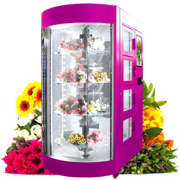 Automatic Gifts Flower Combo Vending Machine With Cloud Server Management