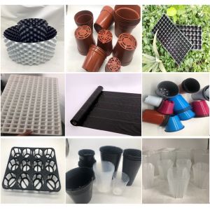Deep Polyethylene Degradable Plastic Growing Tray 1mm PVC Heavy Duty Seed Trays