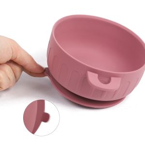 Cheap Dishwasher Safe Silicone Feeding Bowl For Babies And Toddlers for sale