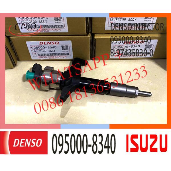 Quality Genuine Diesel Fuel Injector 095000-8340 For ISUZU 4JJ1 8-97435030-0 8974350300 8981066932 8-98106693-2 wholesale
