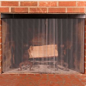 Stainless Steel 304 Fireplace Mesh 6mm Hole Custom Size