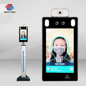 CE Android OS 8 Inch Facial Recognition Thermal Scanner Capacitive Touch