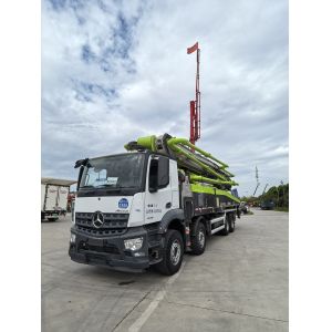 Cheap 2020 Zoomlion 56m Diesel Concrete Pump Truck with Benz Chassis for sale