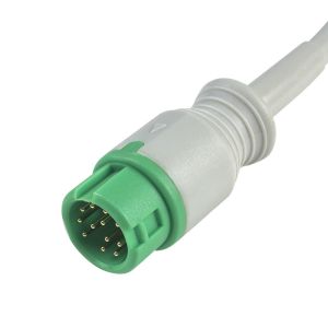 TPU Dynascope DS-5100E 12Pin ECG Patient Cable 10Lead for Adult/Pediatric