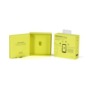 Custom Matt Luxury Book Shape Product Package Box With Inner Bracket And Hanging