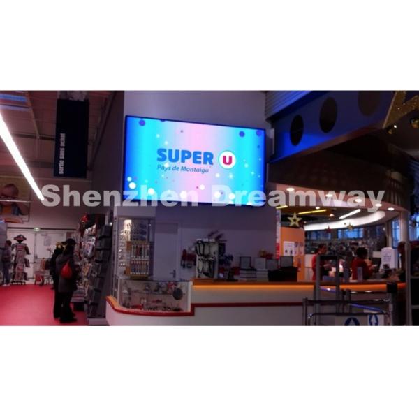 High Definition 6 mm Led Advertising Screens , Indoor Full Color RGB Indoor LED