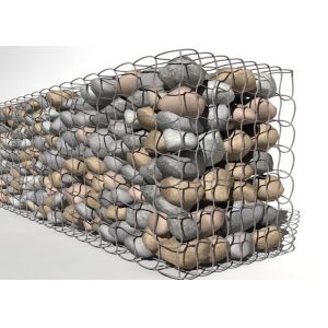 Flood Control Hexagonal 2.7mm PVC Coated Wire Mesh