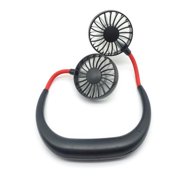Quality Summer Cooling Airflow mini 27mm Portable Neck Fan wholesale