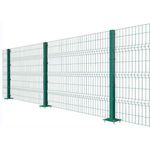 2.5m Height Green Color 3D Panel Fence For School